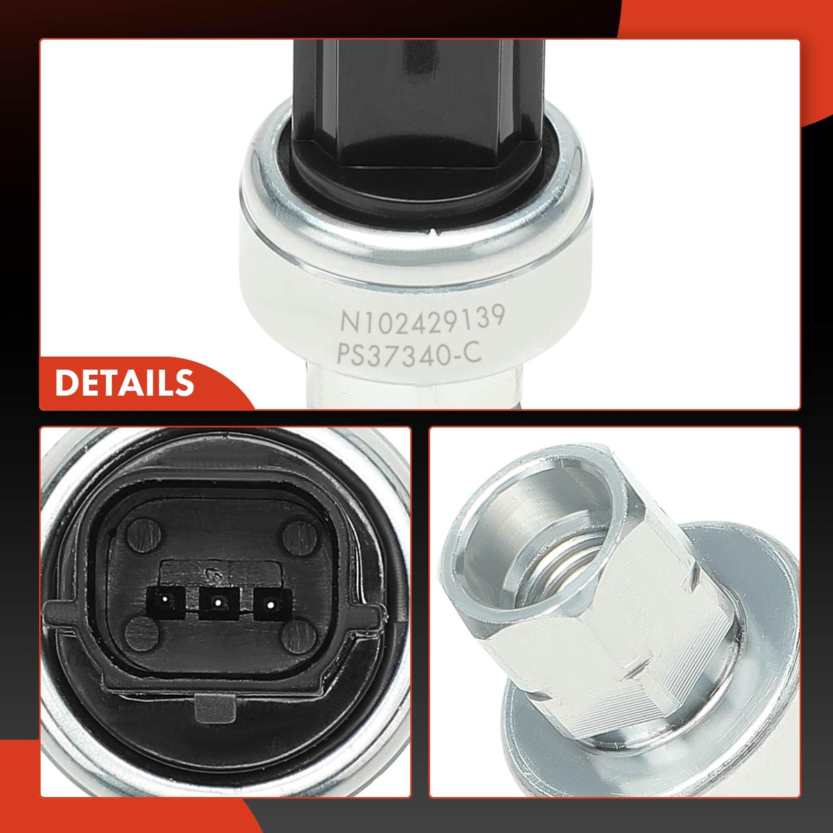 A-Premium angle profile showing durable black finish for long-lasting use