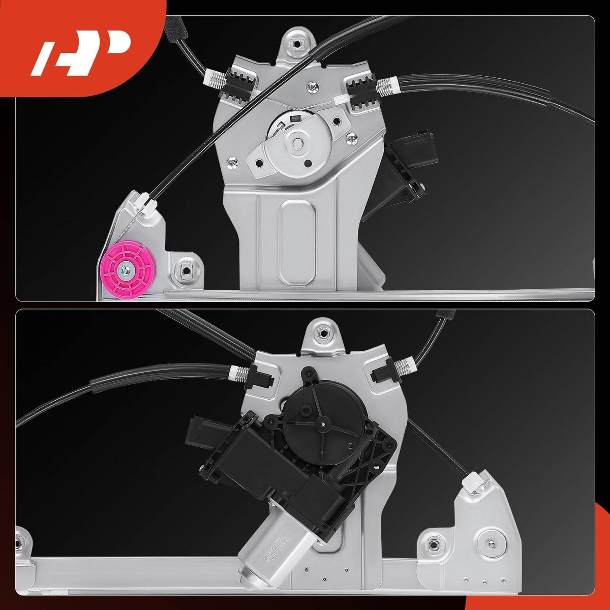 A-Premium anti-pinch mechanism detail emphasizing safety feature preservation