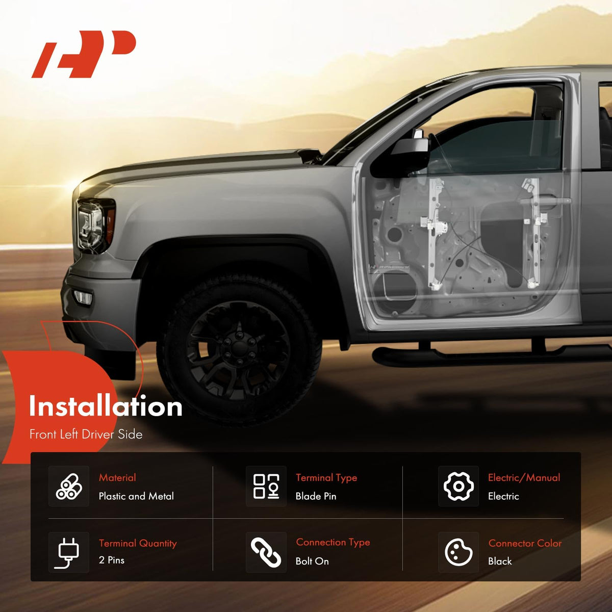 A-Premium assembly mounted on door interior demonstrating easy installation benefit