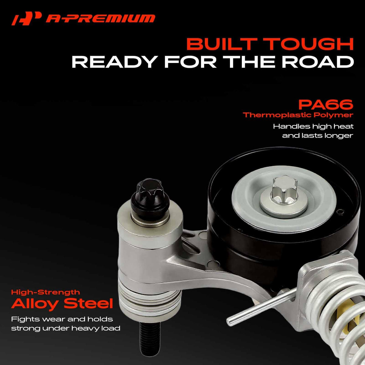A-Premium assembly side profile illustrating compact design and alignment