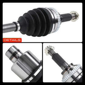 A-Premium axle in a driveway repair scene conveying practical replacement