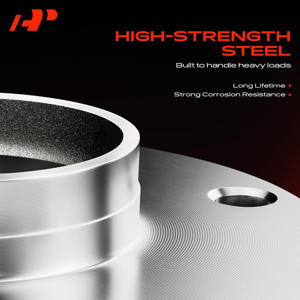 A-Premium axle spline interface close view showing precise CV connection