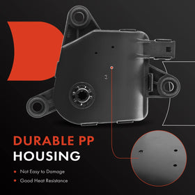 A-Premium back mounting flange closeup illustrating secure dash fitment