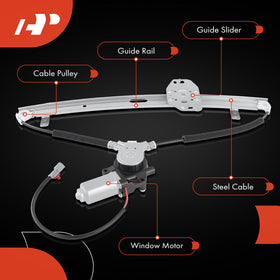 A-Premium back plate with mounting points highlighting secure OE-style attachment