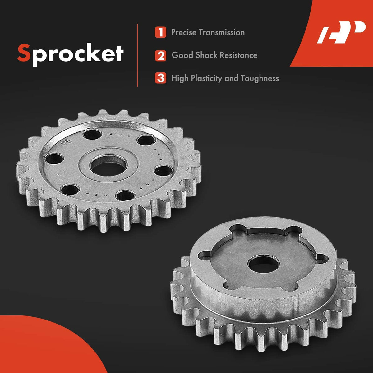 A-Premium balance shaft components arranged to show correct fitment and stability