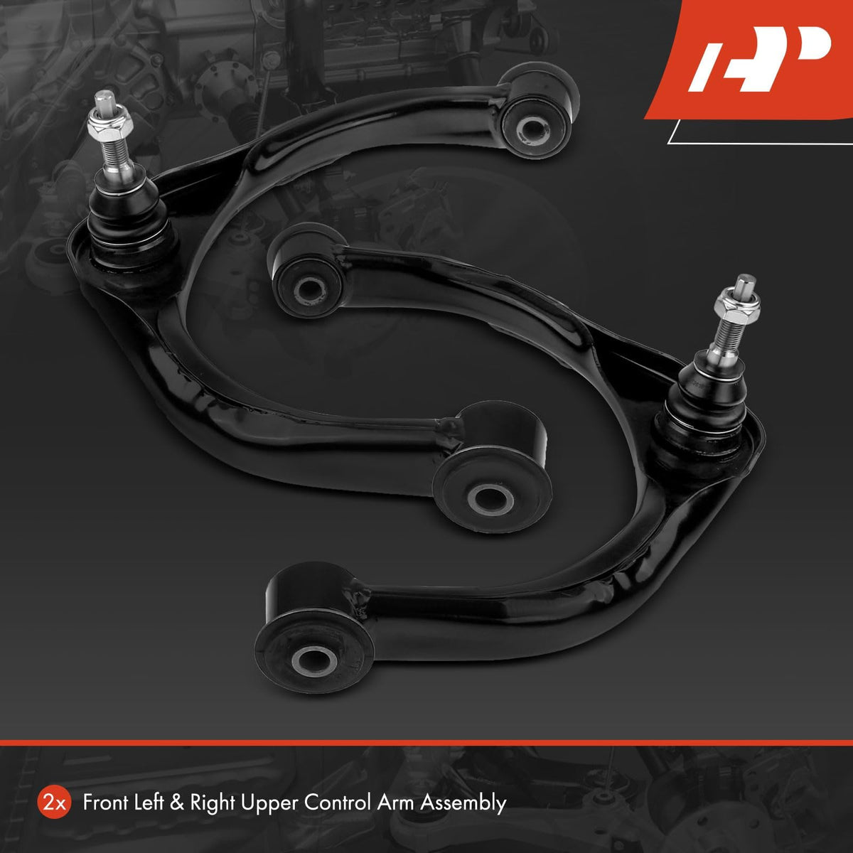Close-up of A-Premium ball joint showing pre-greased stud for smoother initial operation and reduced maintenance