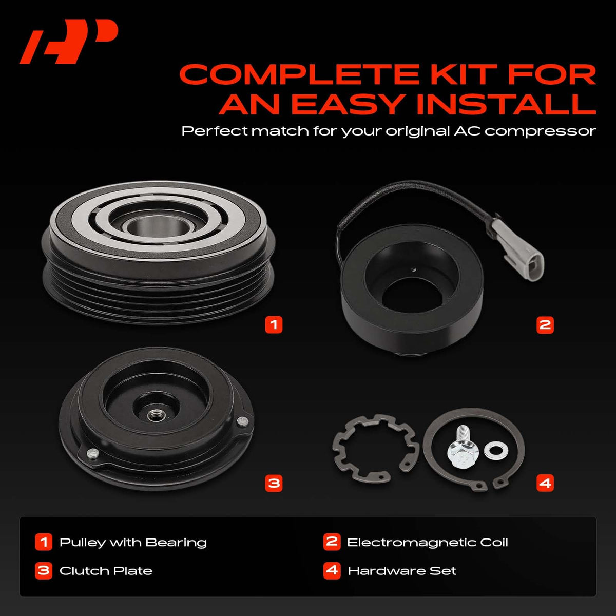 A-Premium bearing and hub assembly demonstrating low-friction performance