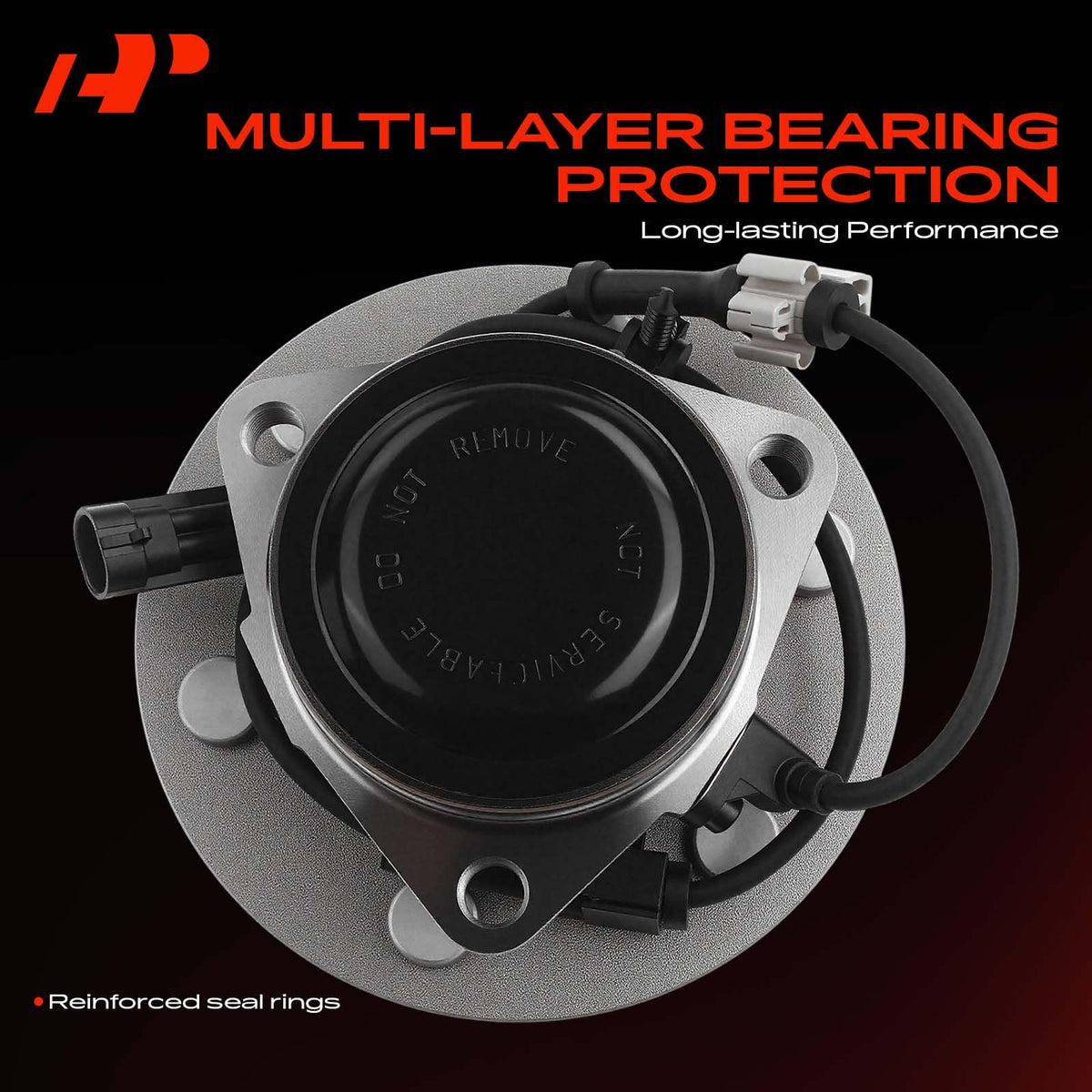 A-Premium bearing cage and seal closeup showing durable sealing and protection