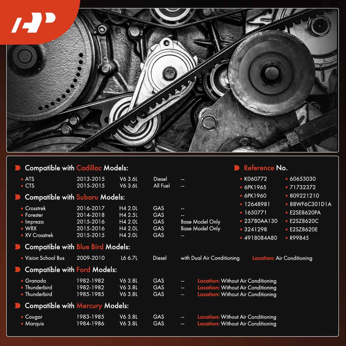A-Premium close-up of rib profile highlighting precise K-section contact for quieter operation