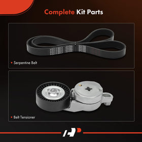 A-Premium belt ribbed texture detail highlighting low-noise and wear-resistance benefit