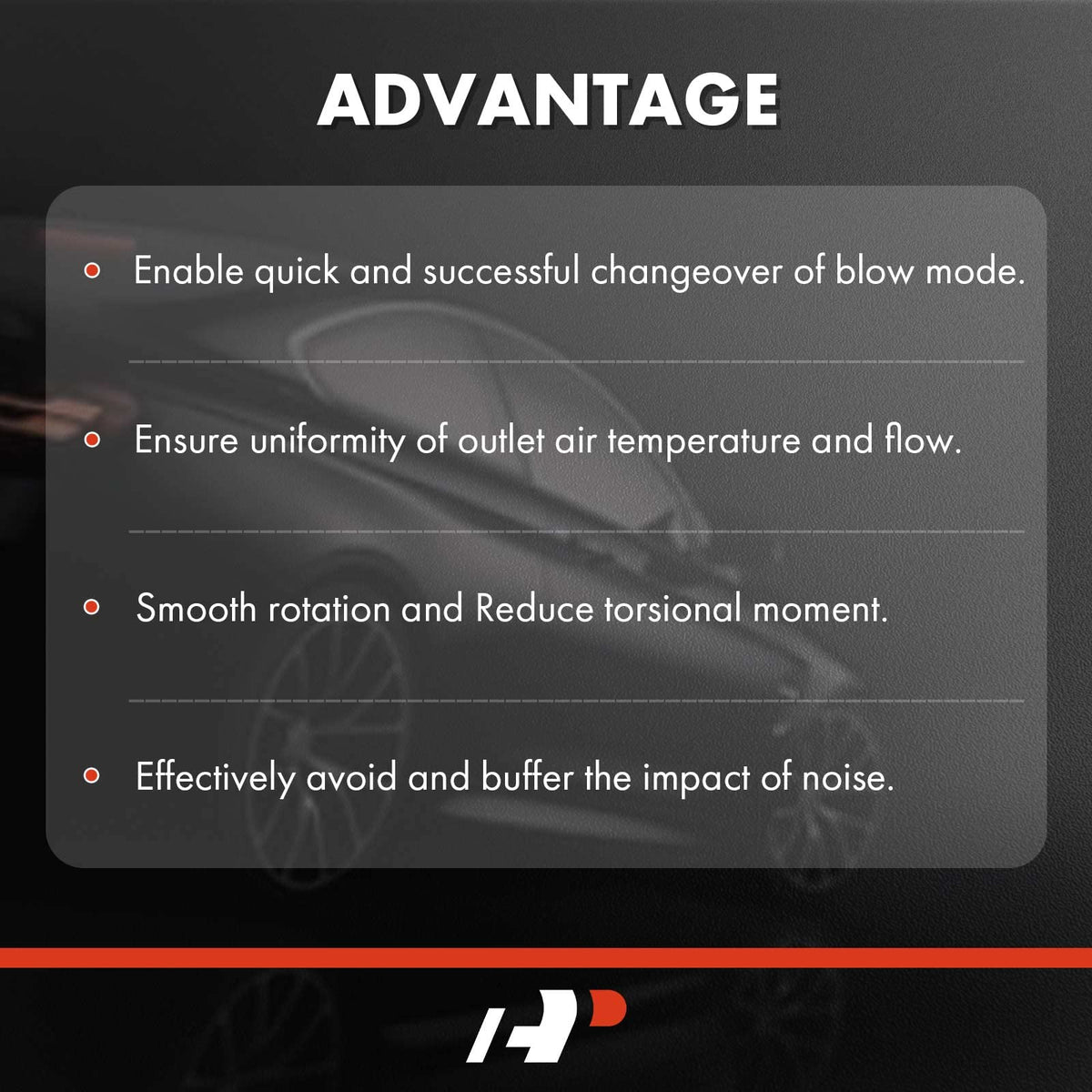 A-Premium part pictured in Ram truck dashboard illustrating restored quiet HVAC