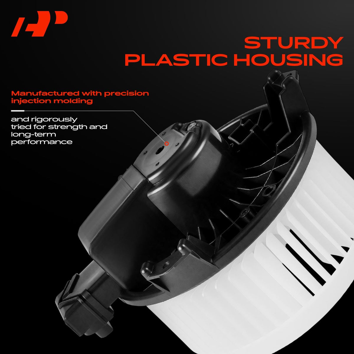 A-Premium blower motor installed in HVAC housing restoring cabin airflow