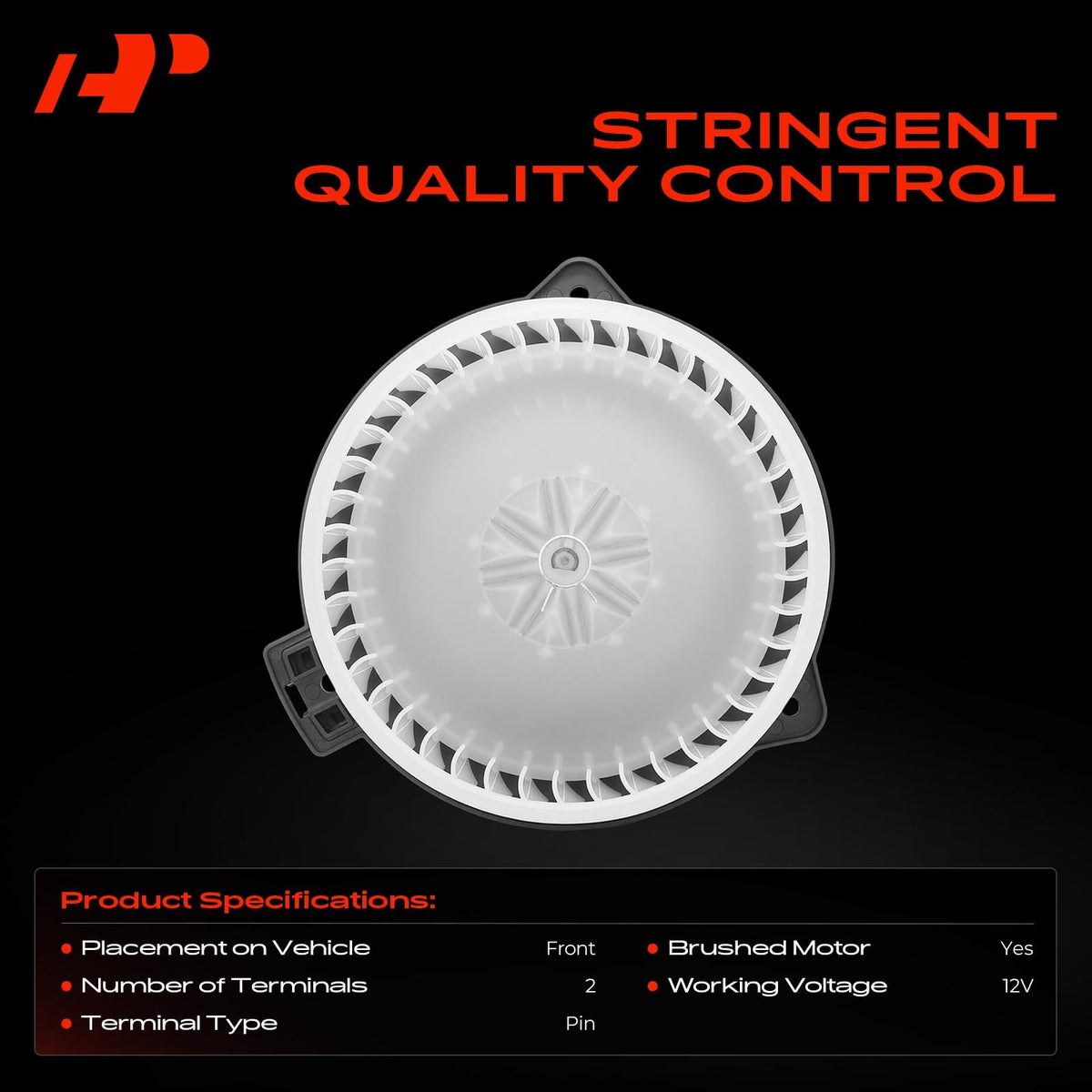 A-Premium side profile showing motor housing and durable construction benefit