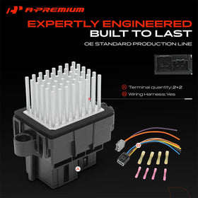 A-Premium blade terminals detail demonstrating corrosion-resistant contact benefits