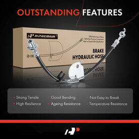 A-Premium hose laid beside ruler for length scale and fit verification