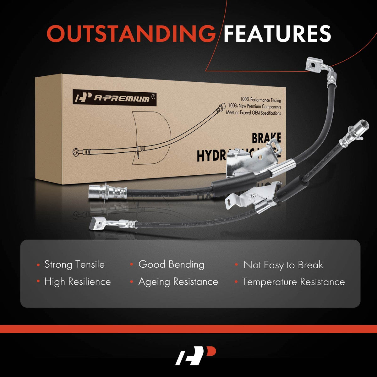 A-Premium hose in a garage installation scene illustrating professional fitment benefit