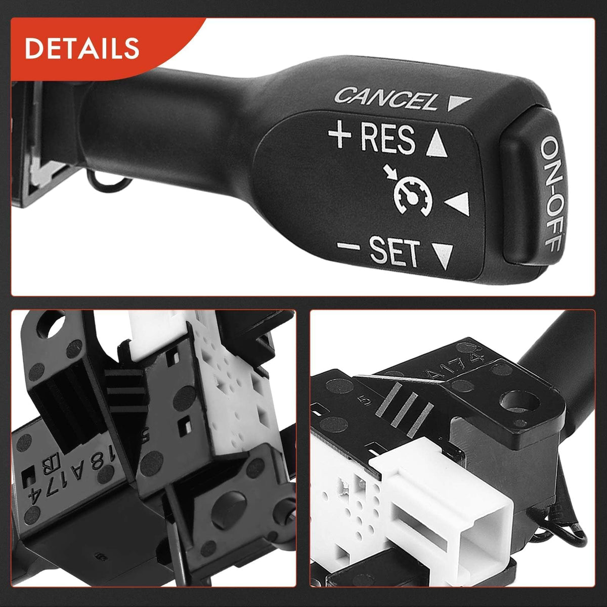 A-Premium button markings clear and matching factory layout for ease