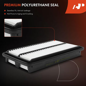 A-Premium cabin filter being inserted into housing for fast, tool-free replacement