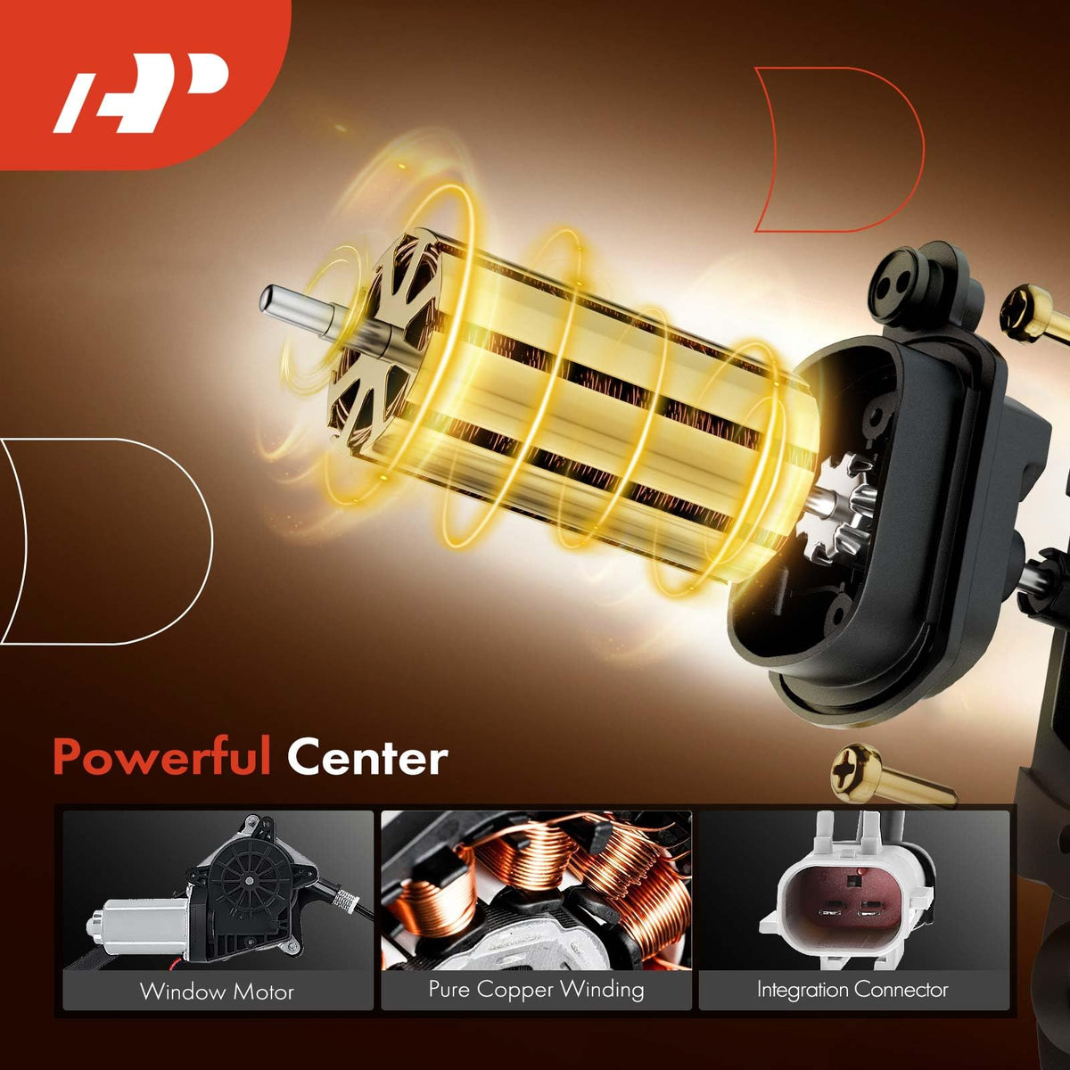 A-Premium view of cable and gear mechanism showing durable components for smooth operation benefit