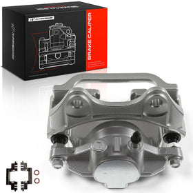 A-Premium caliper packaging and label showing included bracket and part reference clarity