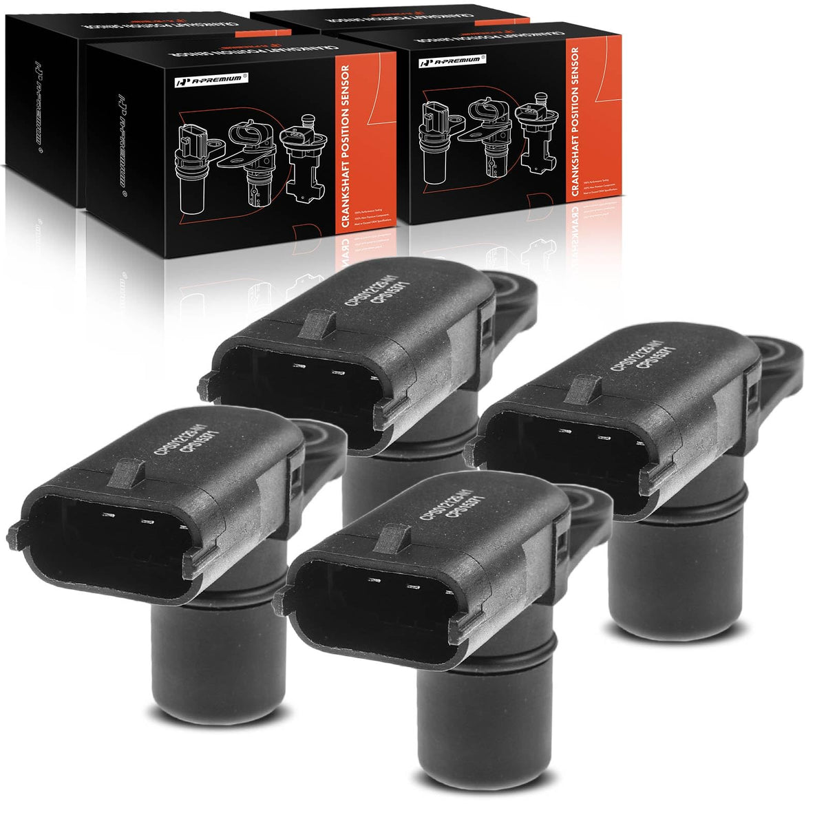 A-Premium front packaging showing four sensors and warranty information benefit clarity