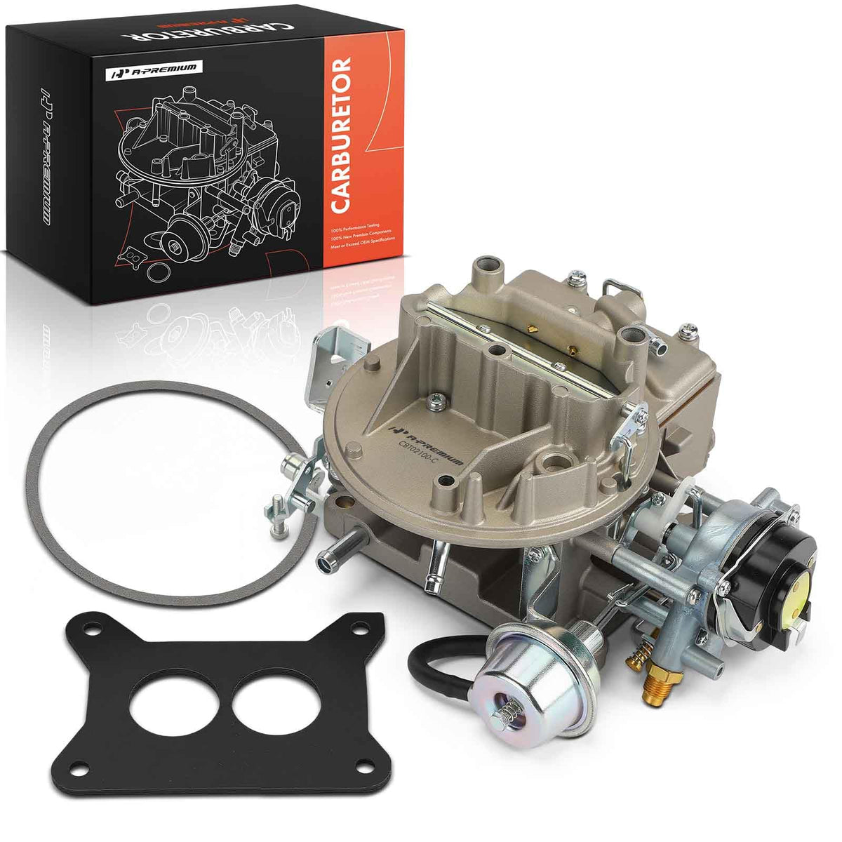 A-Premium front view of carburetor showing correct fit and improved drivability