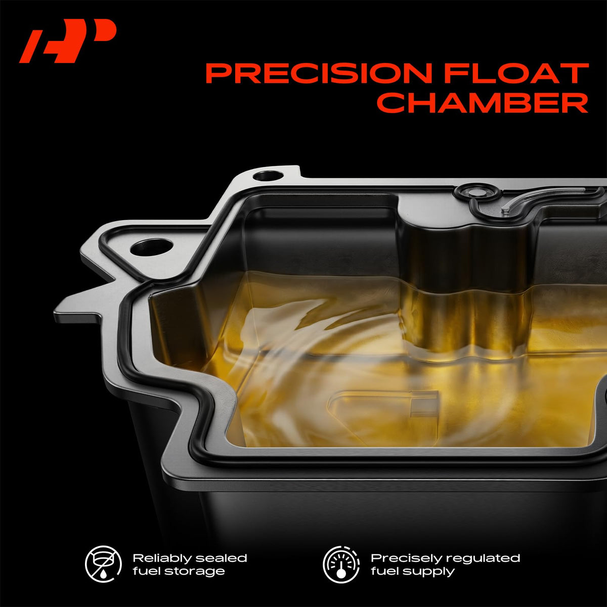 A-Premium fuel inlet detail showing standard fitting for simple connection