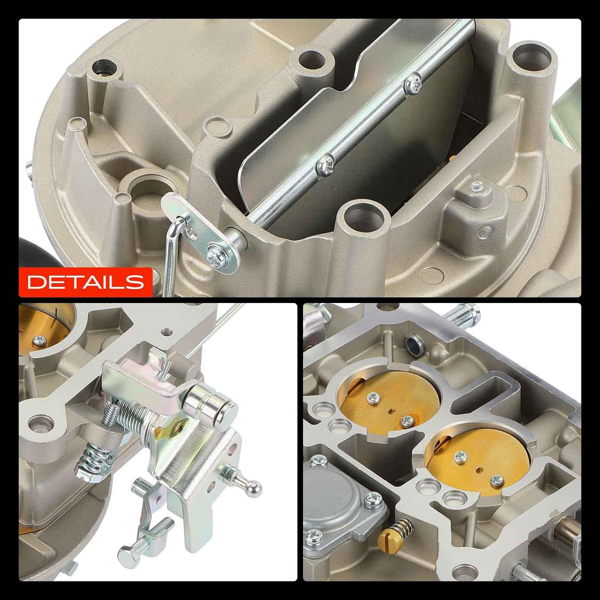 A-Premium carburetor on classic truck engine demonstrating ready-to-drive restoration