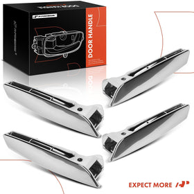 A-Premium chrome handle in vehicle cabin lifestyle shot emphasizing refreshed interior appeal