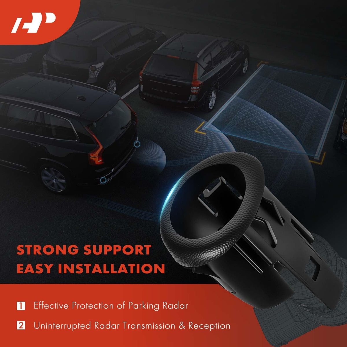 A-Premium clip-tab detail highlighting OEM-style retention and easy install