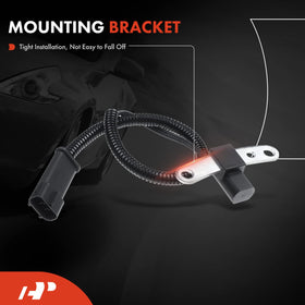 A-Premium close-up of three blade terminals ensuring secure electrical contact