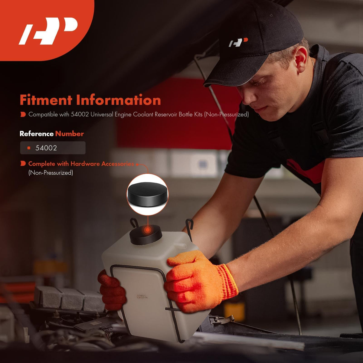A-Premium cap detail highlighting secure seal and leak prevention benefit