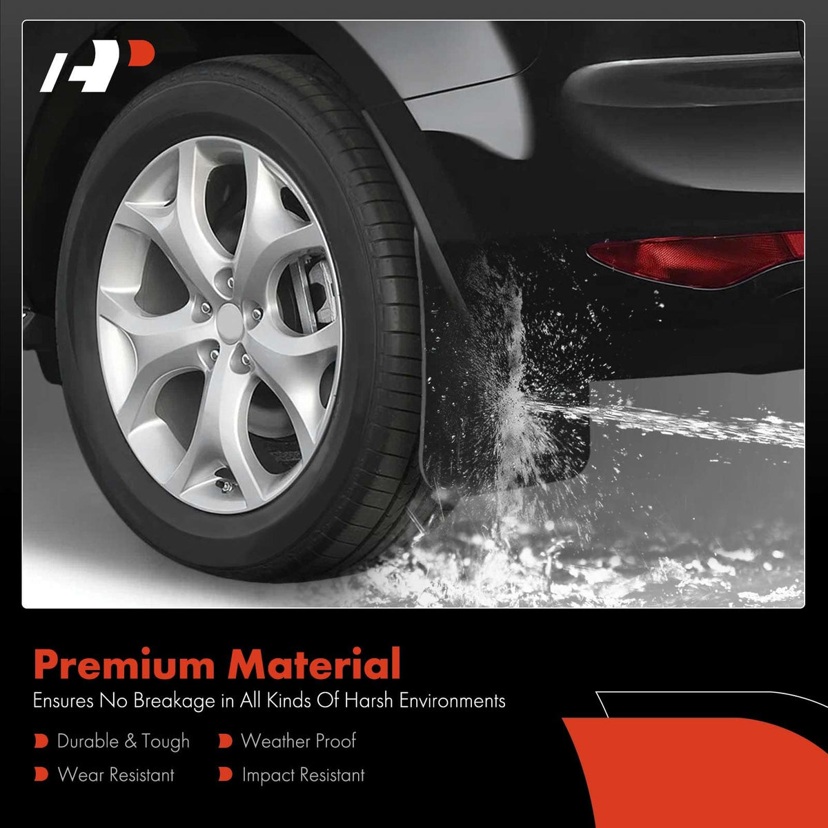 A-Premium close-up of PP+TPE texture showing durable material