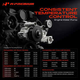 A-Premium impeller close-up with 10 vanes highlighting durable steel construction