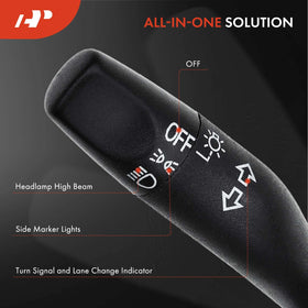 A-Premium close-up of lever texture and markings — clear controls and grip