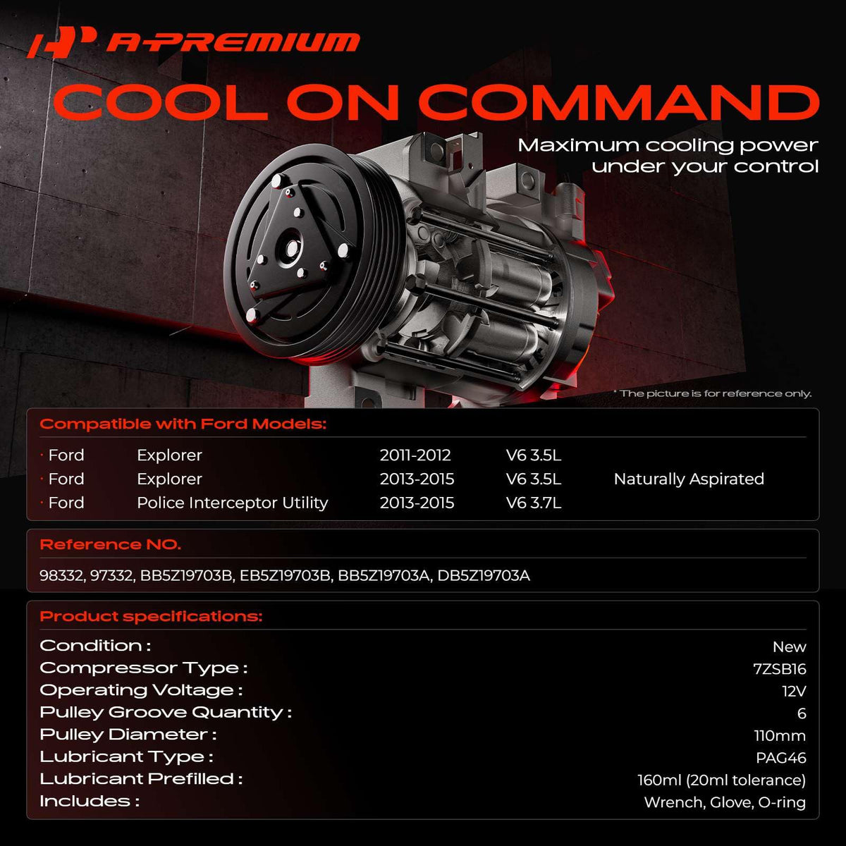 A-Premium clutch assembly detail highlighting included clutch for easy replacement