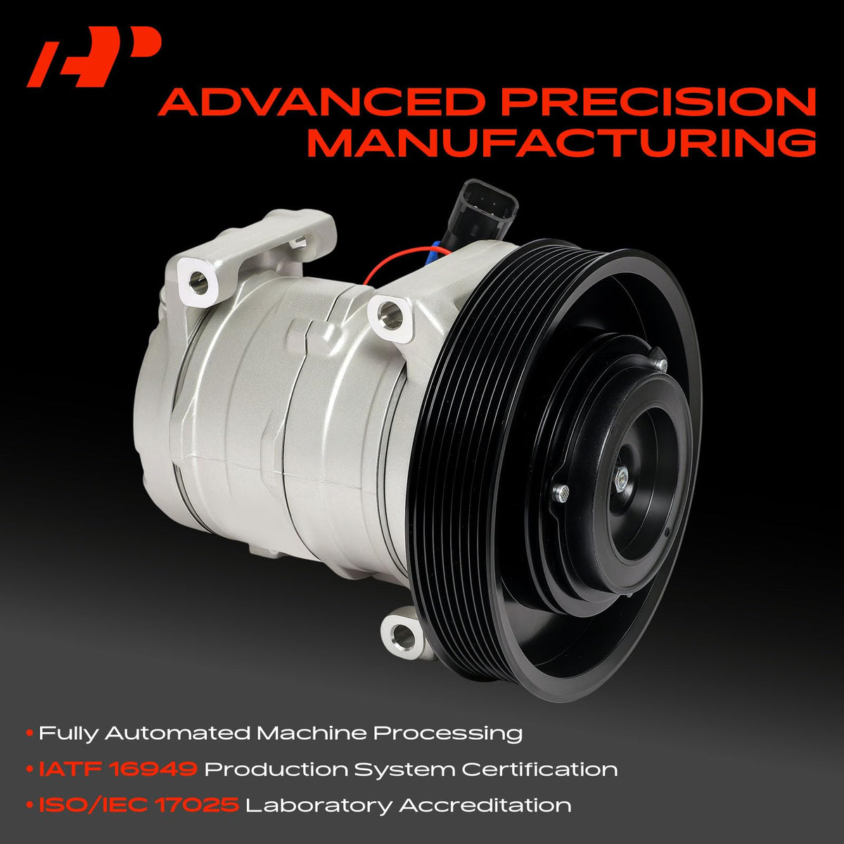A-Premium clutch assembly detail demonstrating included clutch for easier installation