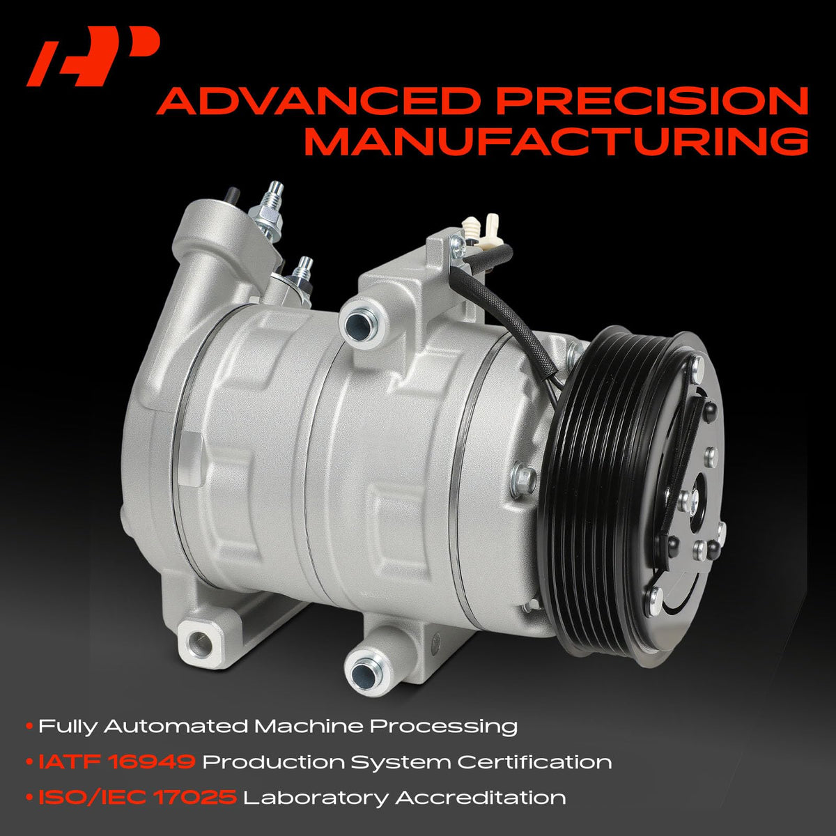 A-Premium clutch close-up highlighting preinstalled clutch for faster service