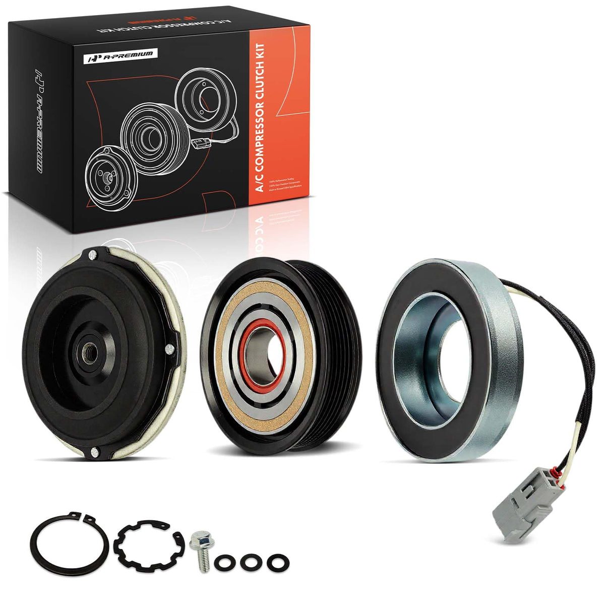 A-Premium clutch kit front assembly showing clean fit and reliable engagement