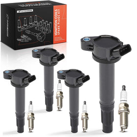 A-Premium ignition coil pack front view showing plug fit and reliable spark
