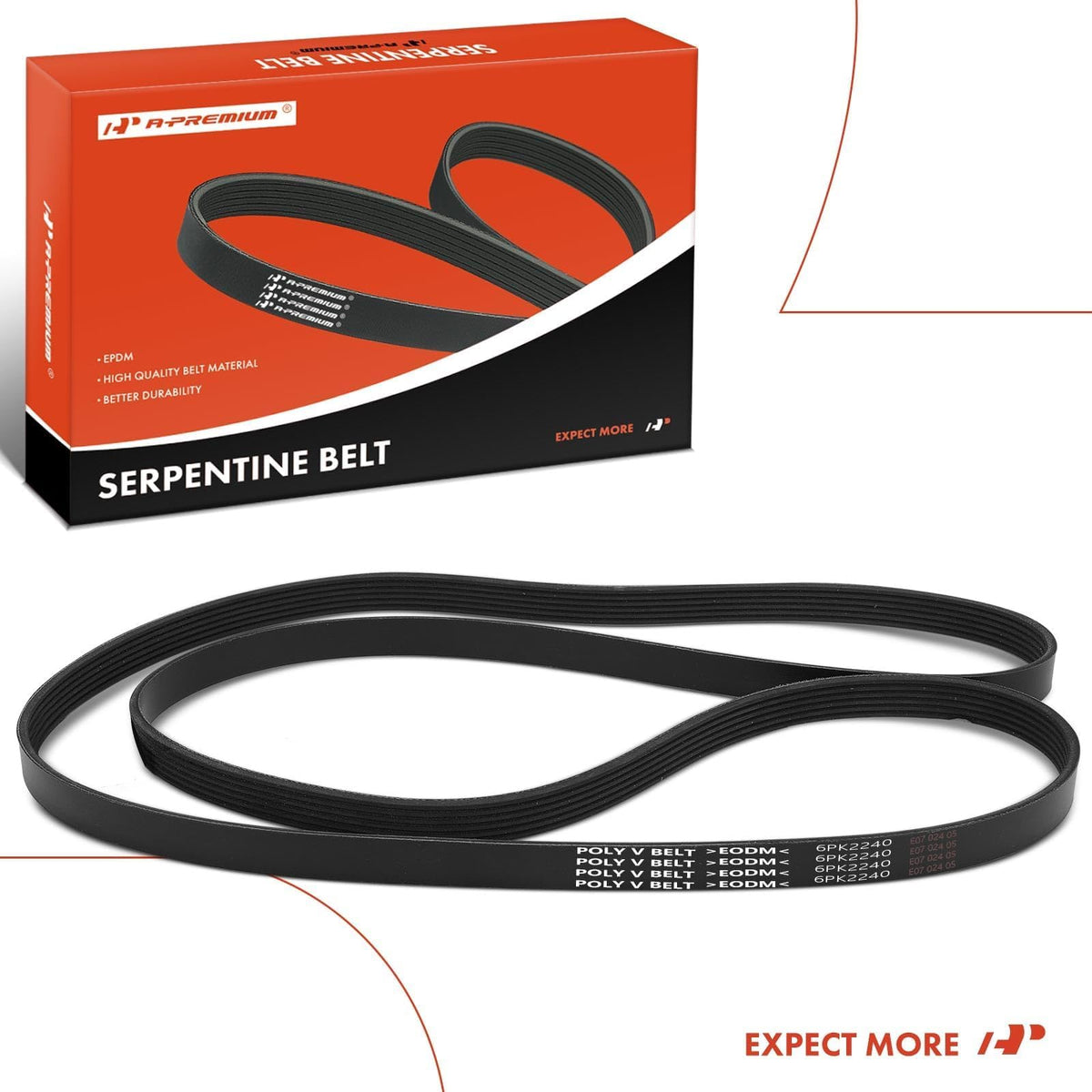 A-Premium belt close-up in cold-weather setting showing material resilience in low temperatures