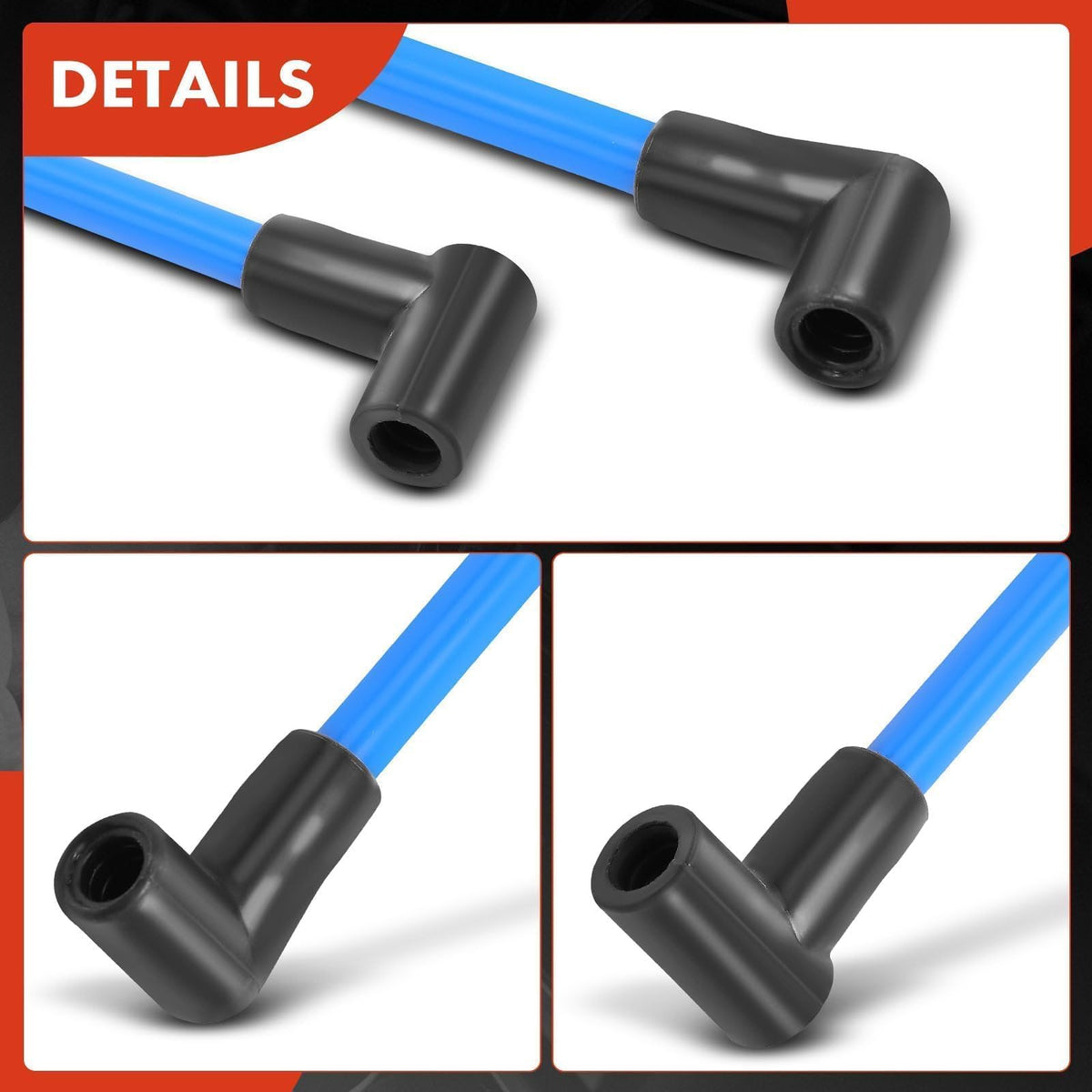 A-Premium wires beside ruler for scale showing accurate pre-cut sizing benefit