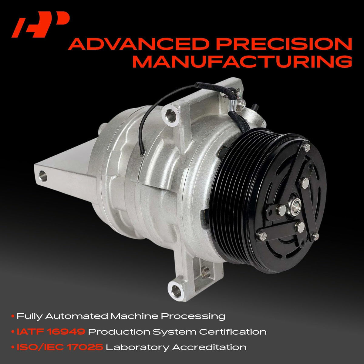 A-Premium clutch assembly closeup for easier direct-fit replacement