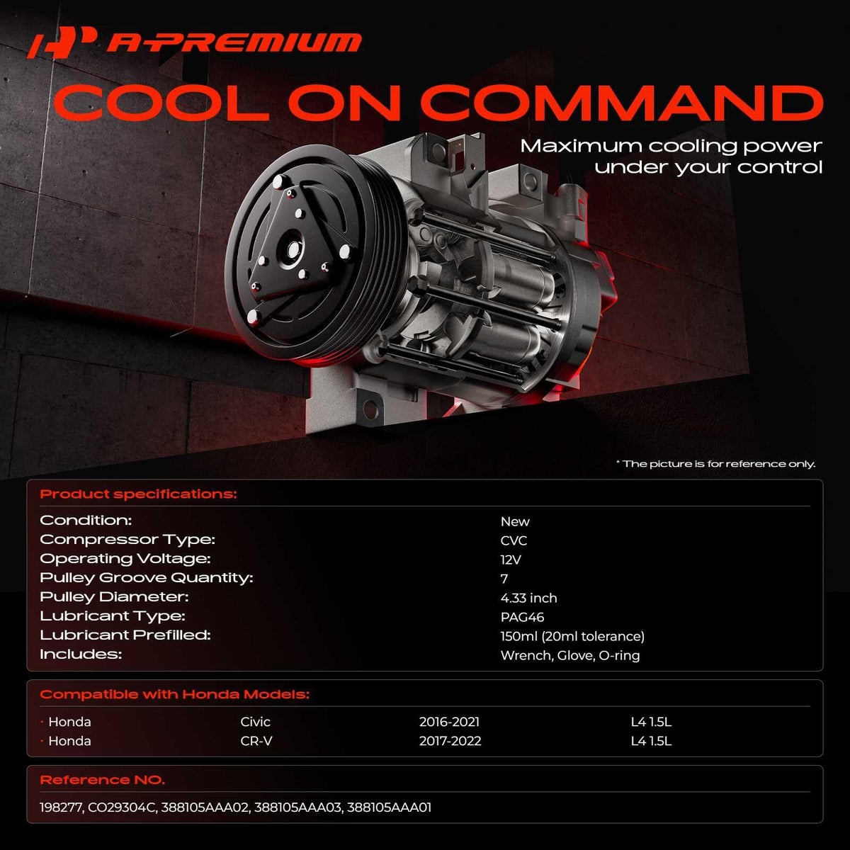A-Premium clutch assembly close-up highlighting easy swap-in installation benefit