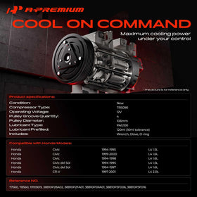 A-Premium clutch detail highlighting secure engagement for reliable A/C function