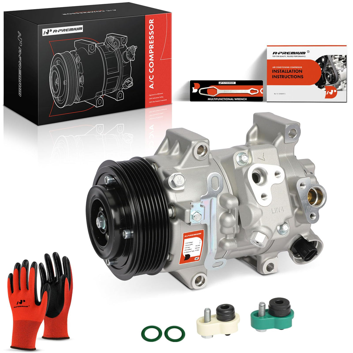 A-Premium compressor front assembly showing complete unit and reliable fit