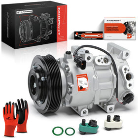 A-Premium compressor front assembly showing full unit and mounting points for accurate fit