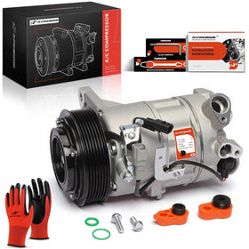 A-Premium compressor front view showing complete unit and easy replacement benefit