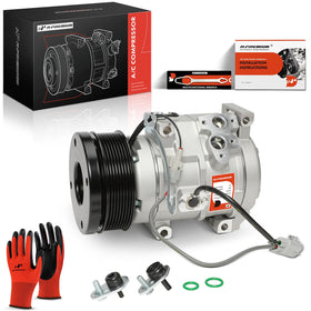 A-Premium compressor front view showing mounting alignment and reliable fit