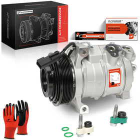A-Premium compressor front view showing complete unit and ready-to-install benefit